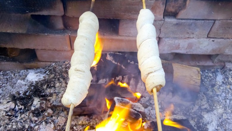 Steckerlbrot, © Renate Duschnig